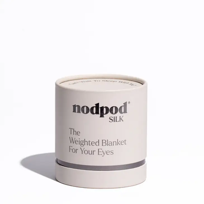 NodPod Silk Weighted Sleep Mask- Pearl