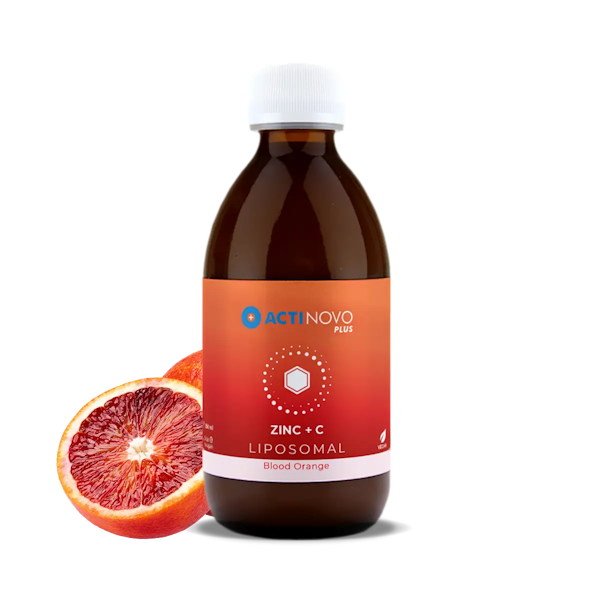 Liposomal Vitamin C + Zinc. Blood Orange Flavour 250ml